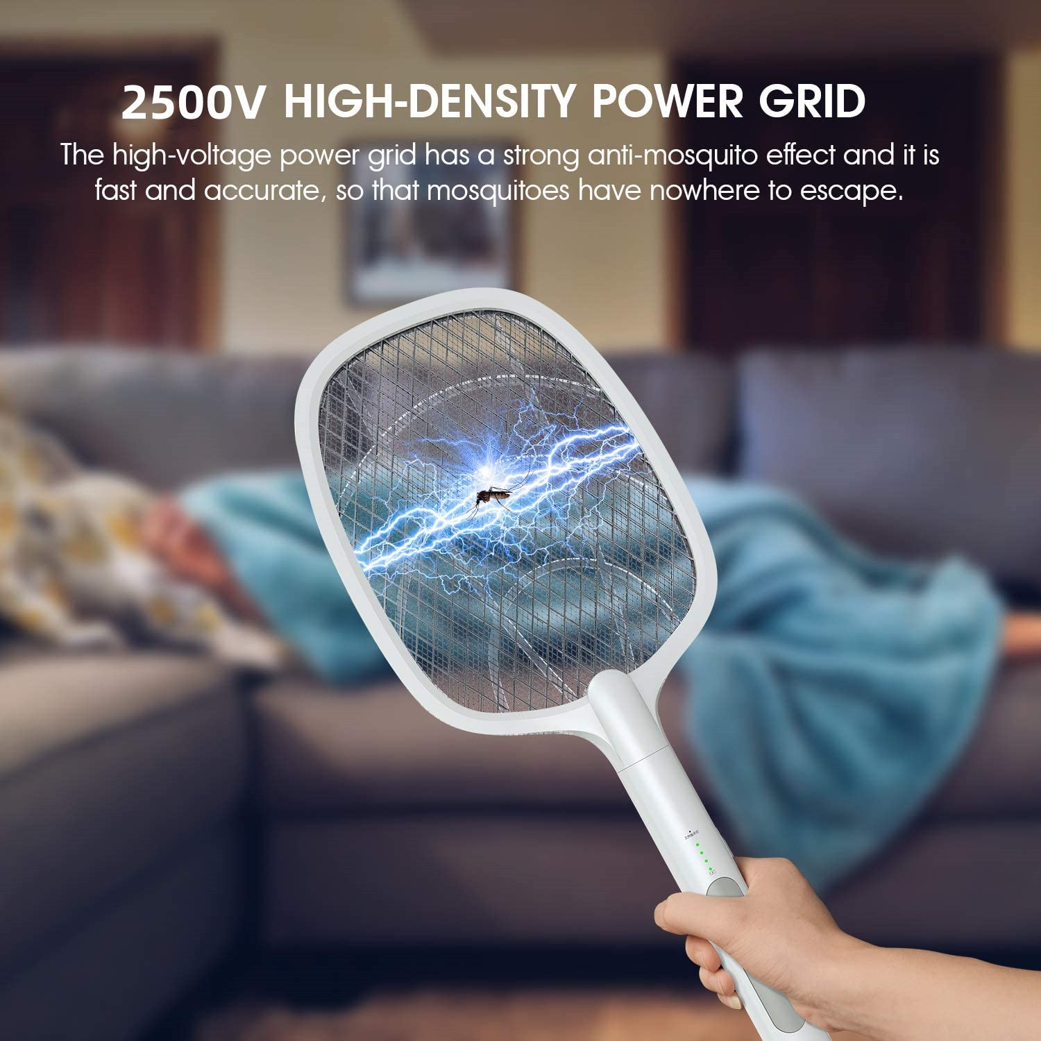 Rechargeable Mosquito Racket